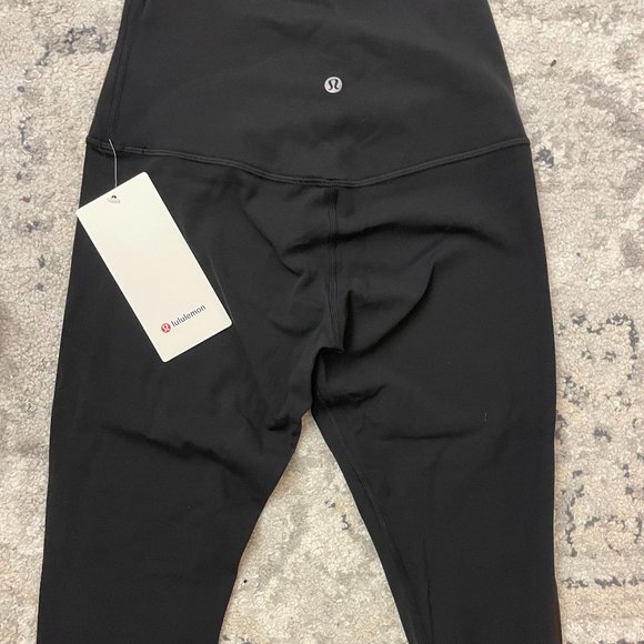 NEW Lululemon Align High Rise Pant 28" Black - Size 6 - Picture 2 of 3